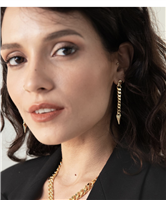 Orecchini Unoaerre Donna Piramidi in Bronzo 2128 - 2128